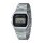 Casio A158WA Vintage Unisex-Uhr Digital mit Edelstahlarmband, silber