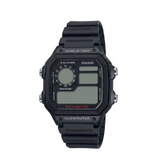 Casio AE-1200 Collection Herren-Armbanduhr, schwarz