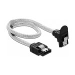 Delock SATA 6 Gb/s Kabel gerade auf unten gewinkelt 30 cm...