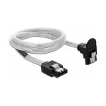 Delock SATA 6 Gb/s Kabel gerade auf unten gewinkelt 50 cm...
