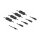Delock Kabel DC 5,5 x 2,1 mm Stecker zu 4 x DC Buchse mit Schalter 1 m