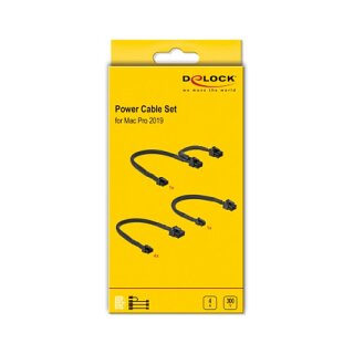 Delock Powerkabel Set passend für Mac Pro 2019