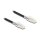 RJ45 Netzwerkkabel Cat.6A S/FTP mit Secure Clips Set 5 m schwarz