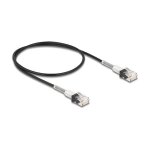 RJ45 Netzwerkkabel mit doppeltem Knickschutz Cat.6A UTP...
