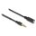 Verlängerungskabel Klinke 3,5 mm 5 Pin Stecker zu Buchse 3 m schwarz