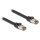 Delock RJ45 Netzwerkkabel Cat.6A U/FTP ultra flexibel mit innerem Metallmantel 10 m schwarz