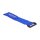 Delock Klett-Kabelbinder mit Schlaufe L 280 x B 38 mm blau 3 Stück