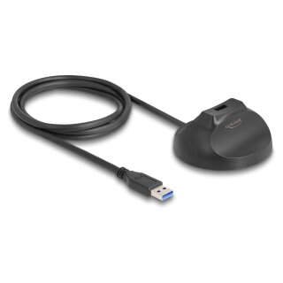Delock Magnetischer Standfuß USB Typ-A 5 Gbps Docking Kabel 1,2 m