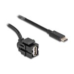 Delock Keystone Modul USB 2.0 A Buchse zu USB...