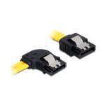 Delock SATA 6 Gb/s Kabel gerade auf links gewinkelt 70 cm...