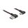 Delock EASY-USB 2.0 Kabel Typ-A Stecker zu USB Type-C™ Stecker gewinkelt links / rechts 0,2 m schwarz