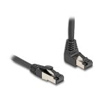 Delock RJ45 Netzwerkkabel Cat.8.1 S/FTP 90° oben...