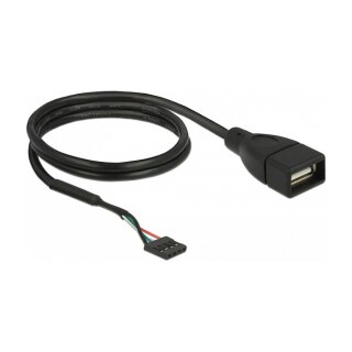 Kabel USB 2.0 Pfostenbuchse zu 1 x USB 2.0 Typ-A Buchse 60 cm