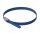 Delock Edelstahlkabelbinder L 500 x B 4,6 mm blau 10 Stück