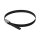 Delock Edelstahlkabelbinder L 300 x B 4,6 mm schwarz 10 Stück