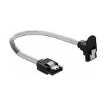 Delock SATA 6 Gb/s Kabel gerade auf unten gewinkelt 20 cm...