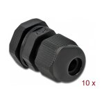 Kabelverschraubung PG7 10 Stück schwarz