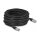 Delock RJ45 Netzwerkkabel Cat.6A S/FTP PE Outdoor 15 m schwarz