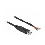 Delock Adapterkabel USB 2.0 Typ-A zu seriell RS-232 mit 9...