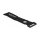 Delock Klett-Kabelbinder mit Schlaufe und Befestigungsöse L 190 x B 25 mm schwarz 5 Stück
