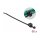 Delock Kabelbinder mit Befestigungsclip L 200 x B 4,8 mm schwarz 50 Stück