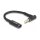 Delock Adapterkabel für Notebook Ladekabel USB Type-C™ Buchse zu HP 4,8 x 1,7 mm Stecker 90° gewinkelt 15 cm