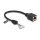Delock Kabel RJ45 Buchse zu Pfostenbuchse 2,00 mm 8 Pin Cat.5e 23 cm schwarz
