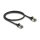 RJ45 Netzwerkkabel Cat.8.1 F/FTP Slim Pro 0,5 m schwarz