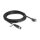 Delock M12 Kabel D-kodiert 4 Pin Buchse zu RJ45 Stecker mit Schrauben Cat.5e FTP 5 m schwarz