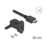 Delock Keystone Modul HDMI Einbaubuchse 45° gewinkelt...