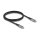 Delock USB 40 Gbps Kabel USB Type-C™ Stecker zu Stecker PD 3.1 240 W E-Marker 1 m grau Metall