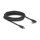 Delock Aktives USB 10 Gbps Kabel USB Type-C™ Stecker zu Stecker gewinkelt links / rechts 5 m 8K PD 60 W mit E-Marker