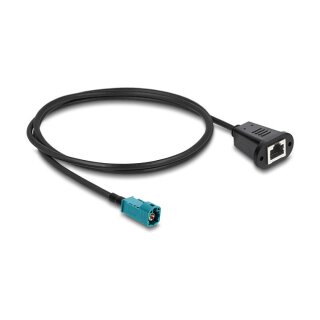 Kabel HSD Z Stecker zu RJ45 Buchse 1 m