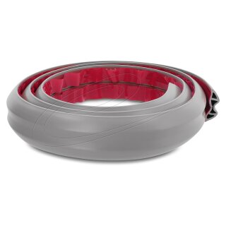 Delock Kabelkanal PVC flexibel 50 x 14 mm - Länge 2 m grau