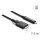 Delock Aktives Optisches Kabel USB 10 Gbps USB Type-C Stecker zu Typ Micro-B Stecker mit Schrauben 7,5 m