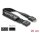 Delock HD Audio Flachbandkabel Mainboard Verlängerungskabel 9 Pin Pfostenstecker zu Pfostenbuchse 20 cm schwarz