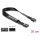 Delock HD Audio Flachbandkabel Mainboard Verlängerungskabel 9 Pin Pfostenstecker zu Pfostenbuchse 30 cm schwarz