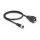 Delock M12 Adapterkabel D-kodiert 4 Pin Buchse zu RJ45 Buchse 50 cm