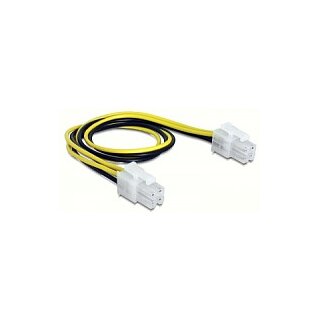 Delock Stromkabel P4 Stecker > P4 Stecker 30 cm