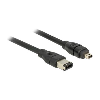 Kabel FireWire 6 Pin Stecker > 4 Pin Stecker 3 m