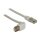 Netzwerkkabel RJ45 Cat.5e SF/UTP oben gewinkelt / gerade 1 m
