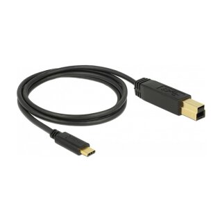 Delock USB 10 Gbps Kabel USB Type-C™ zu Typ-B 1 m