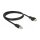 Delock GigE Kamera Kabel RJ45 Stecker zu RJ45 Stecker mit Schrauben Cat.6 S/FTP 1 m
