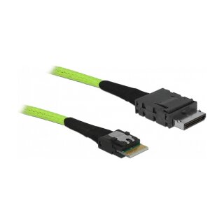 Kabel OCuLink PCIe SFF-8611 zu Slim SAS SFF-8654 1 m