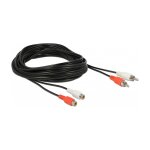 Delock Cinch Verlängerungskabel 5 m