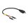 Delock USB Stromkabel Micro-B auf 2 x Pfostenstecker einzeln Strom 10 cm