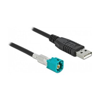 Kabel HSD Z Stecker zu USB 2.0 Typ-A Stecker 0,5 m