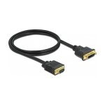 Kabel DVI 24+5 Buchse zu VGA Stecker 1 m