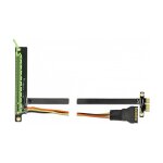 Delock Riser Karte PCI Express x1 zu x16 mit flexiblem...