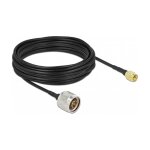 Delock Antennenkabel N Stecker zu SMA Stecker LMR/CFD100...